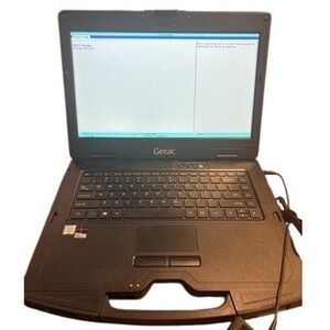 Getac S410 G1 Semi-Rugged Laptop Intel Core i5 Black Gray Field Workstation